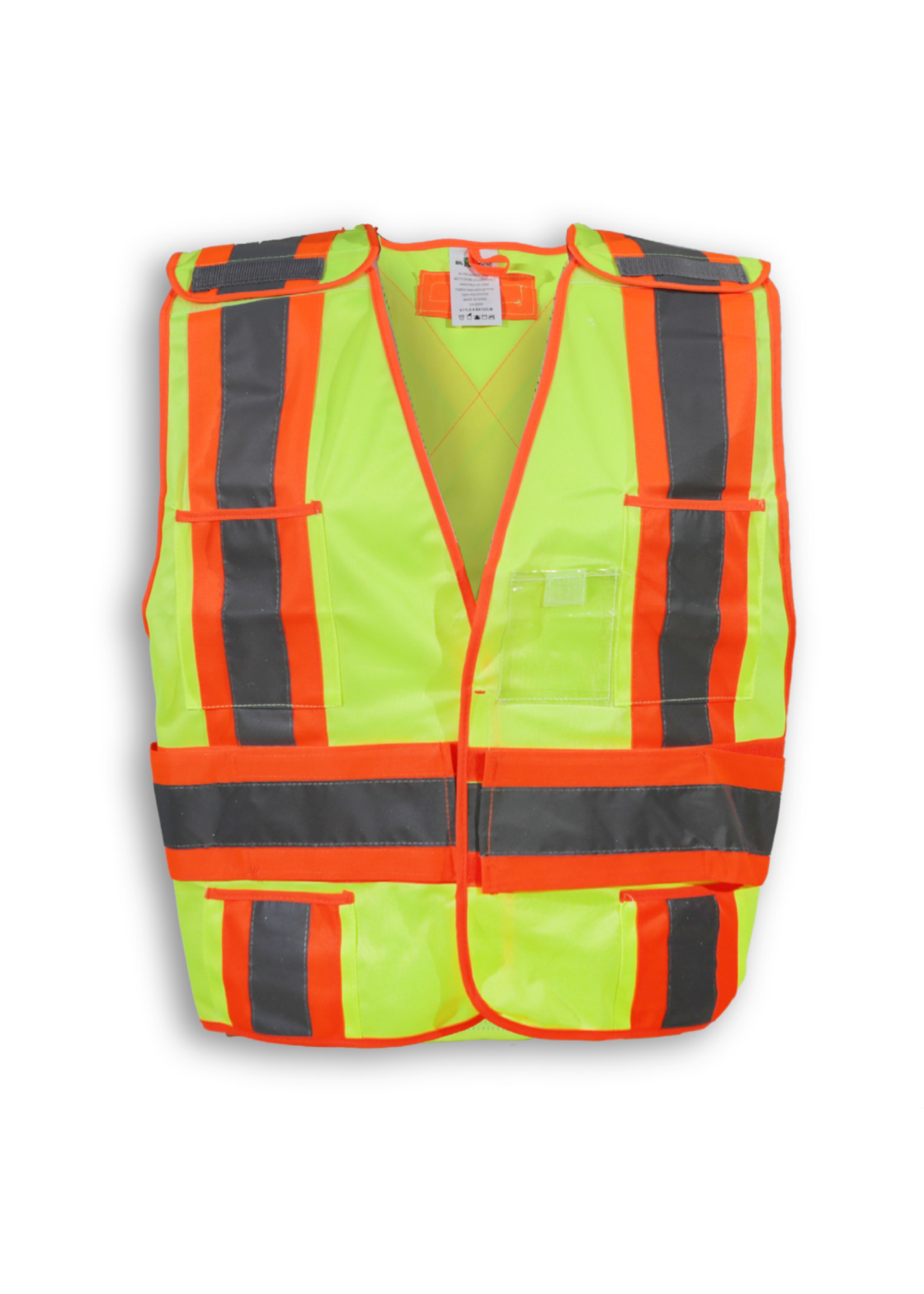 Big K Clothing Big K 100% Polyester Tear-Away Safety Vest