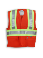 Big K Clothing Big K 100% Polyester Safety Vest