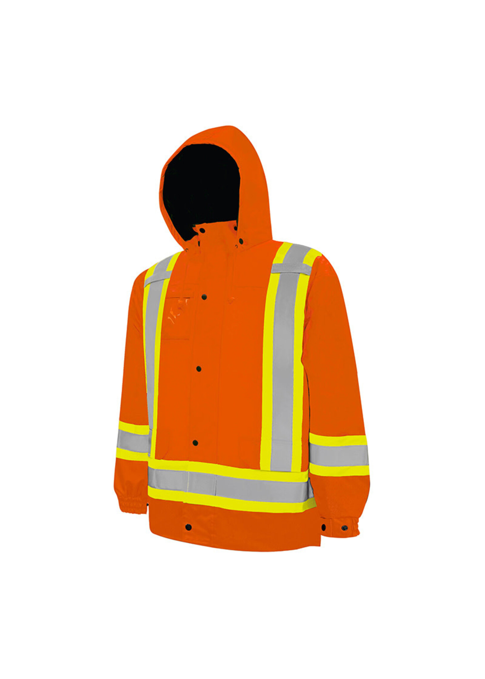 Ground Force Ground Force 6-In-1 Winter Traffic Parka, 4″ Refl. Tape