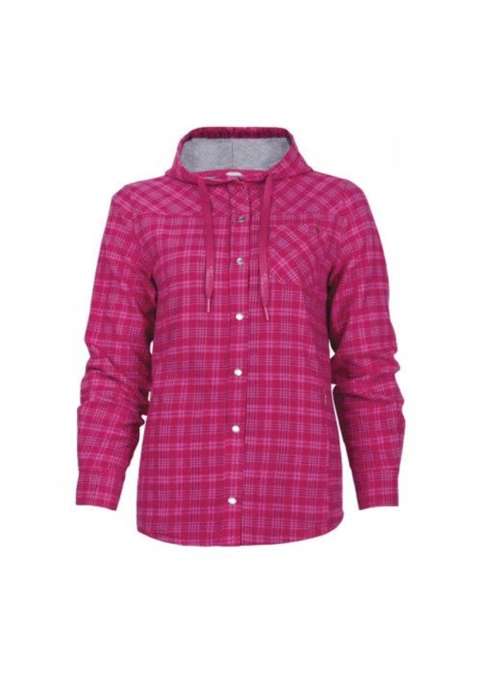 P&F Workwear P&F Lined Flannel Hooded Shirt