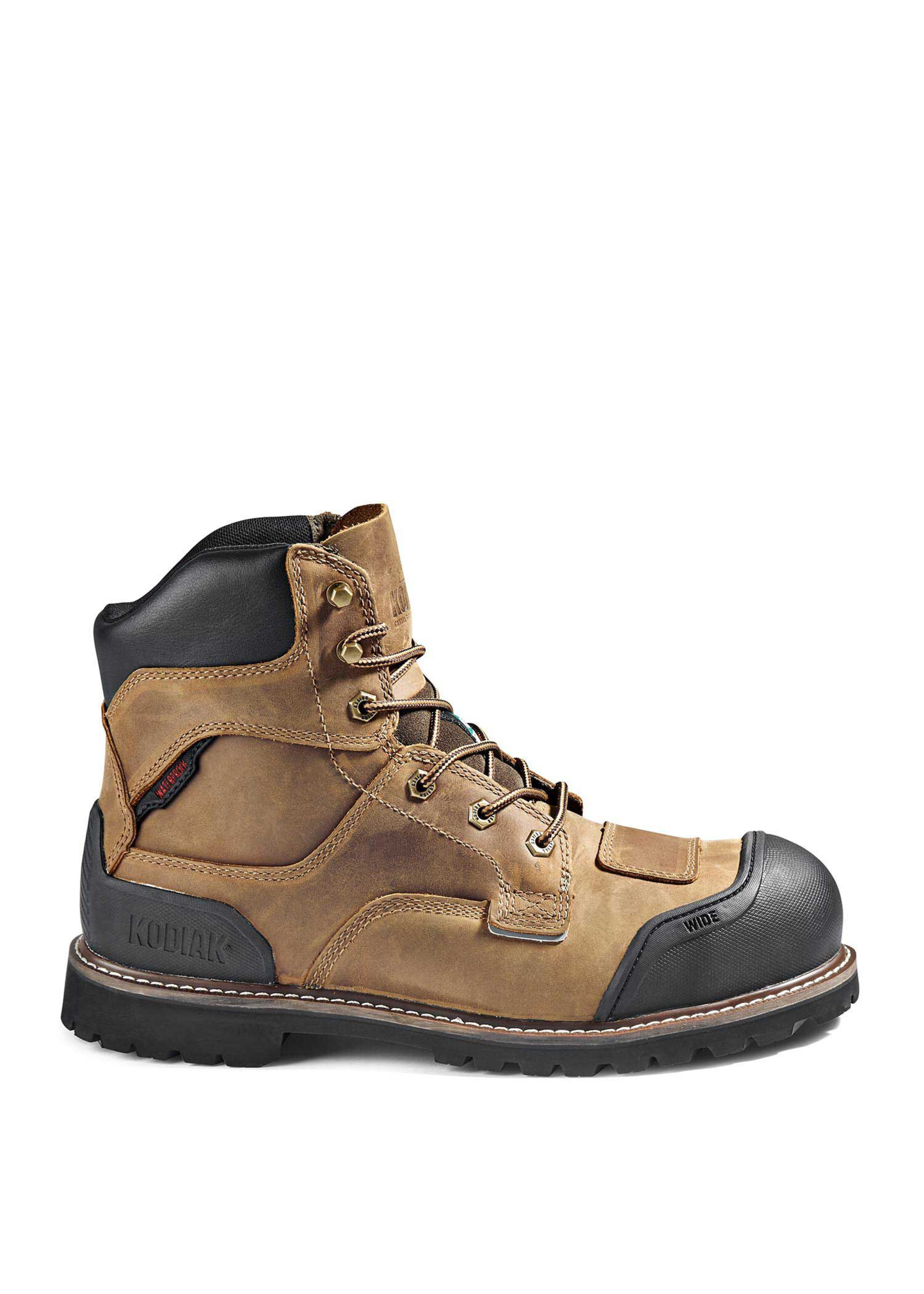 Kodiak Kodiak Men's Generations Widebody 8" Waterproof Composite Toe Safety Work Boot