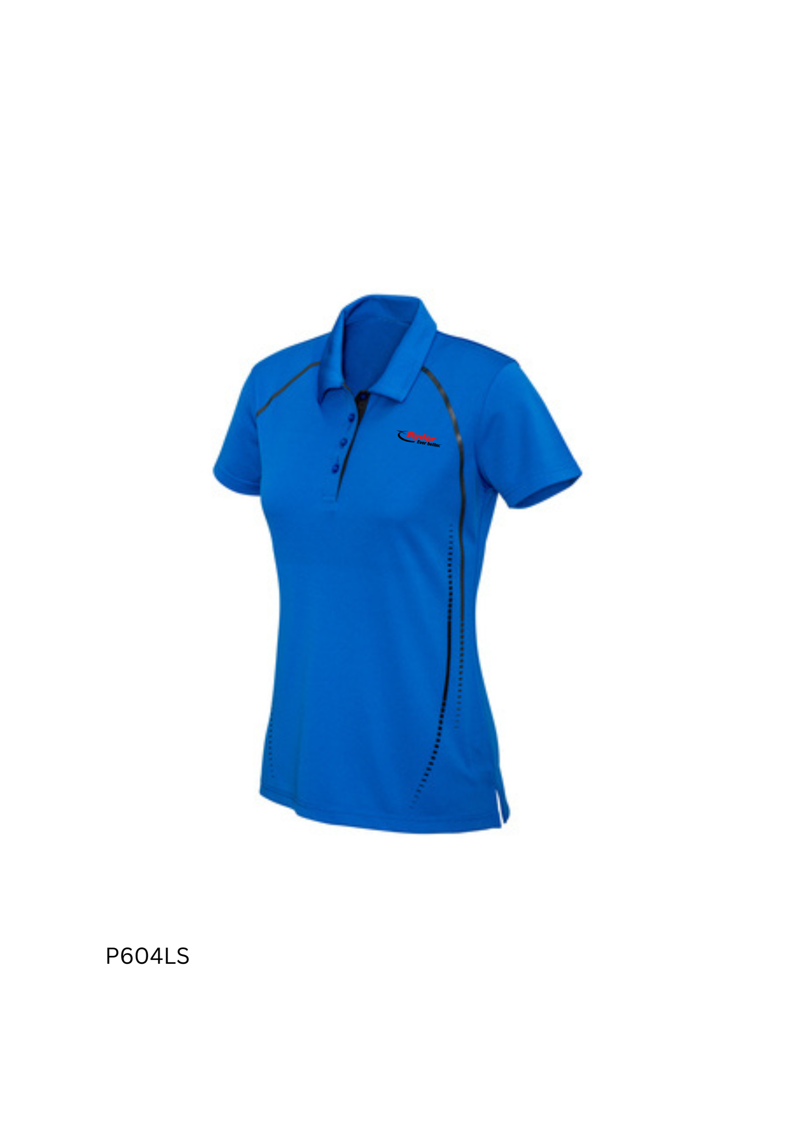 Biz Collection Biz Collection Women's Cyber Short Sleeve Polo - Ryder Logo