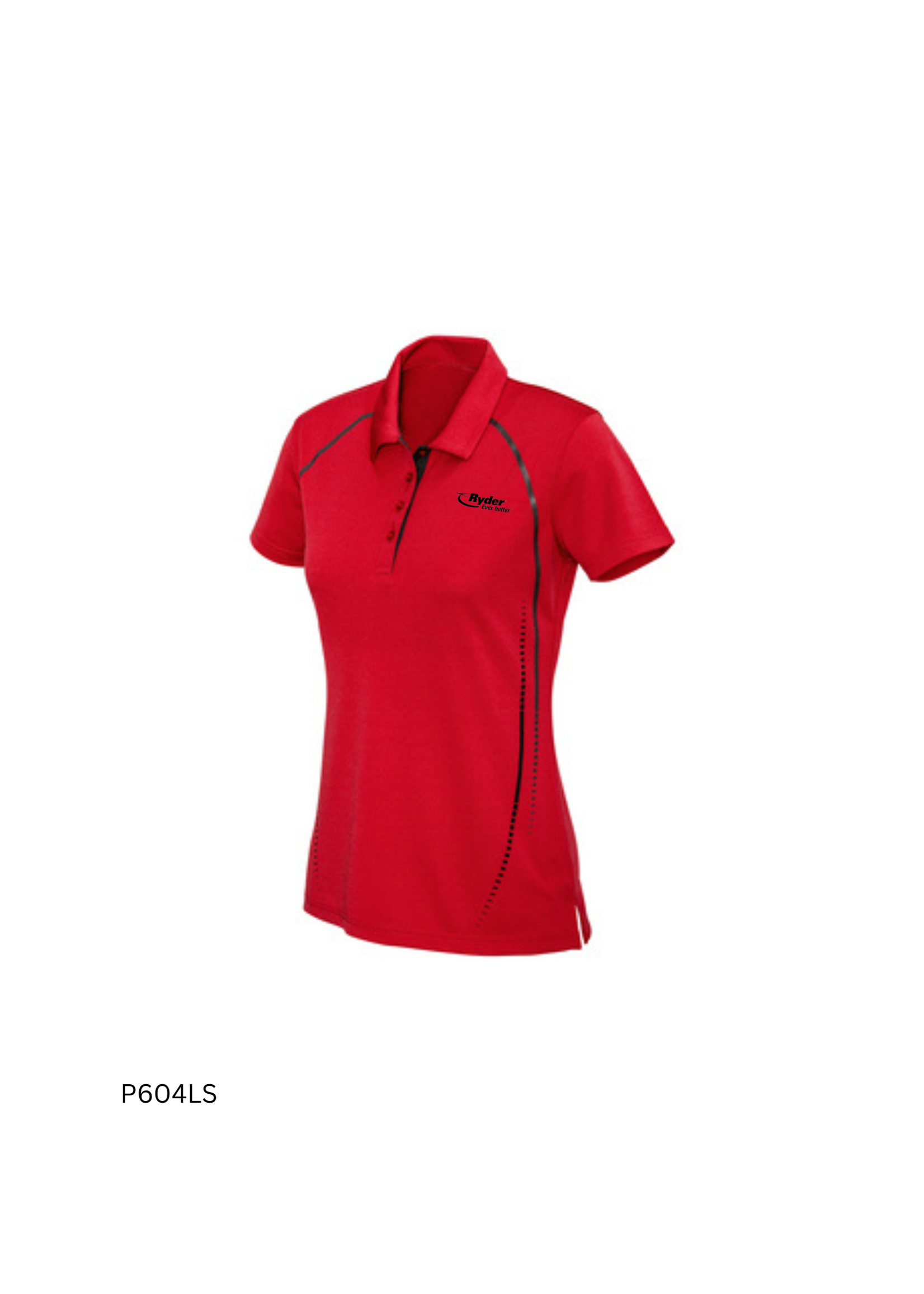 Biz Collection Biz Collection Women's Cyber Short Sleeve Polo - Ryder Logo