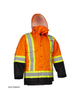 Forcefield Forcefield Hi Vis Safety Winter Cargo Parka - Ryder Logo