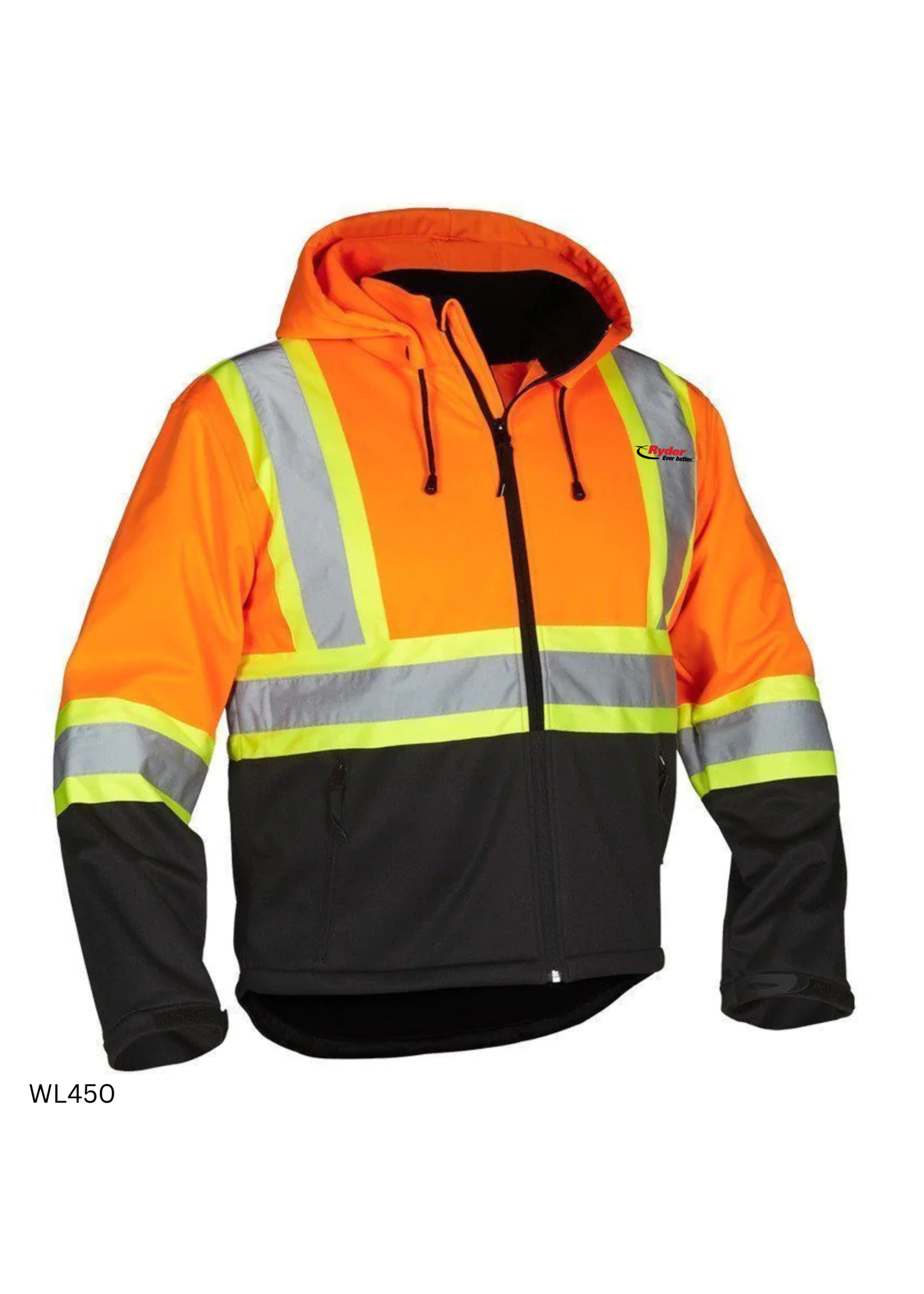 Forcefield Forcefield Re-Engineered Hi Vis Safety Softshell - Ryder Logo
