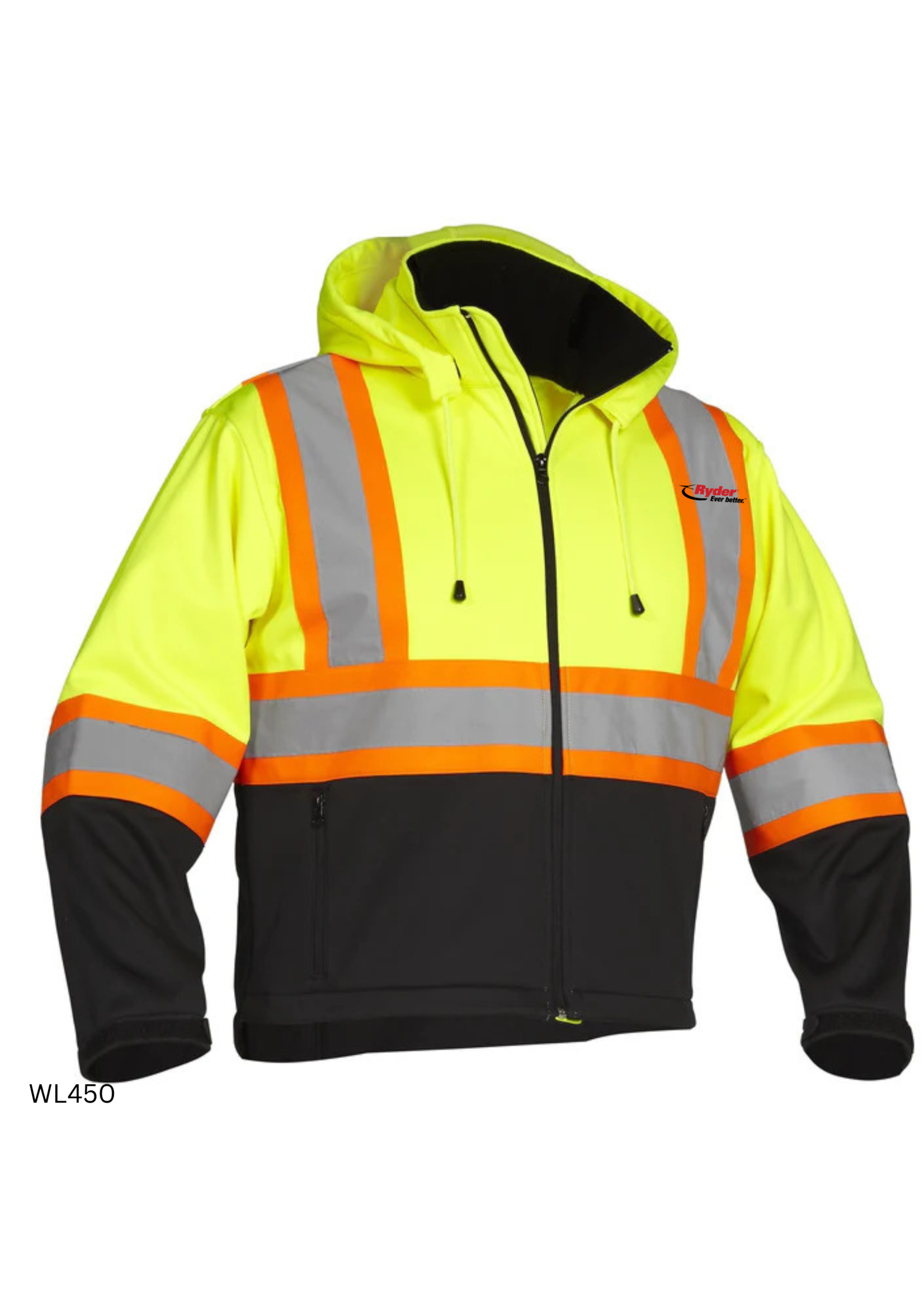 Forcefield Forcefield Re-Engineered Hi Vis Safety Softshell - Ryder Logo
