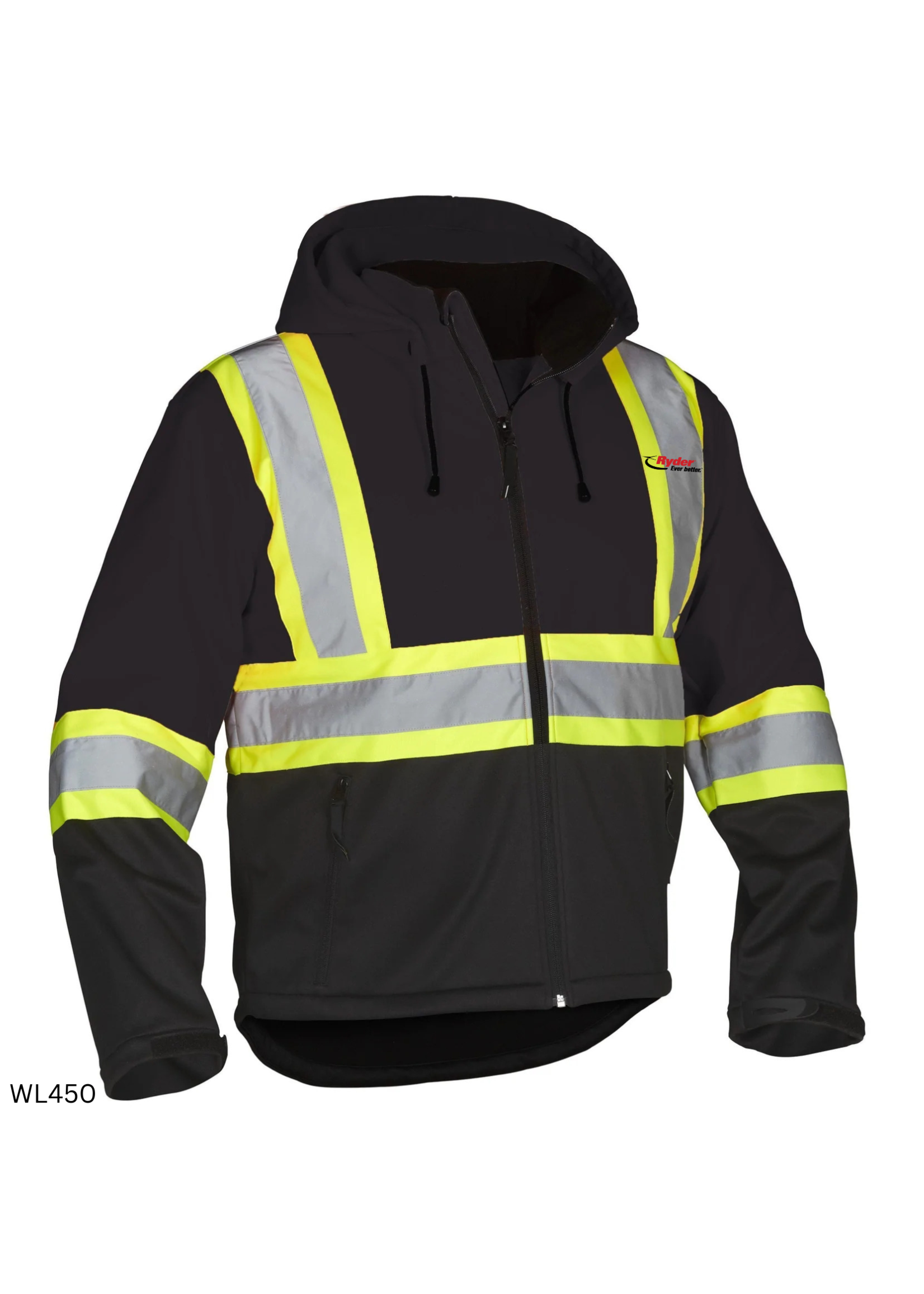 Forcefield Forcefield Re-Engineered Hi Vis Safety Softshell - Ryder Logo