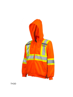Ground Force Ground Force Traffic Hoodie w/ Detachable Hood, 4″ Refl. Tape - Ryder Logo