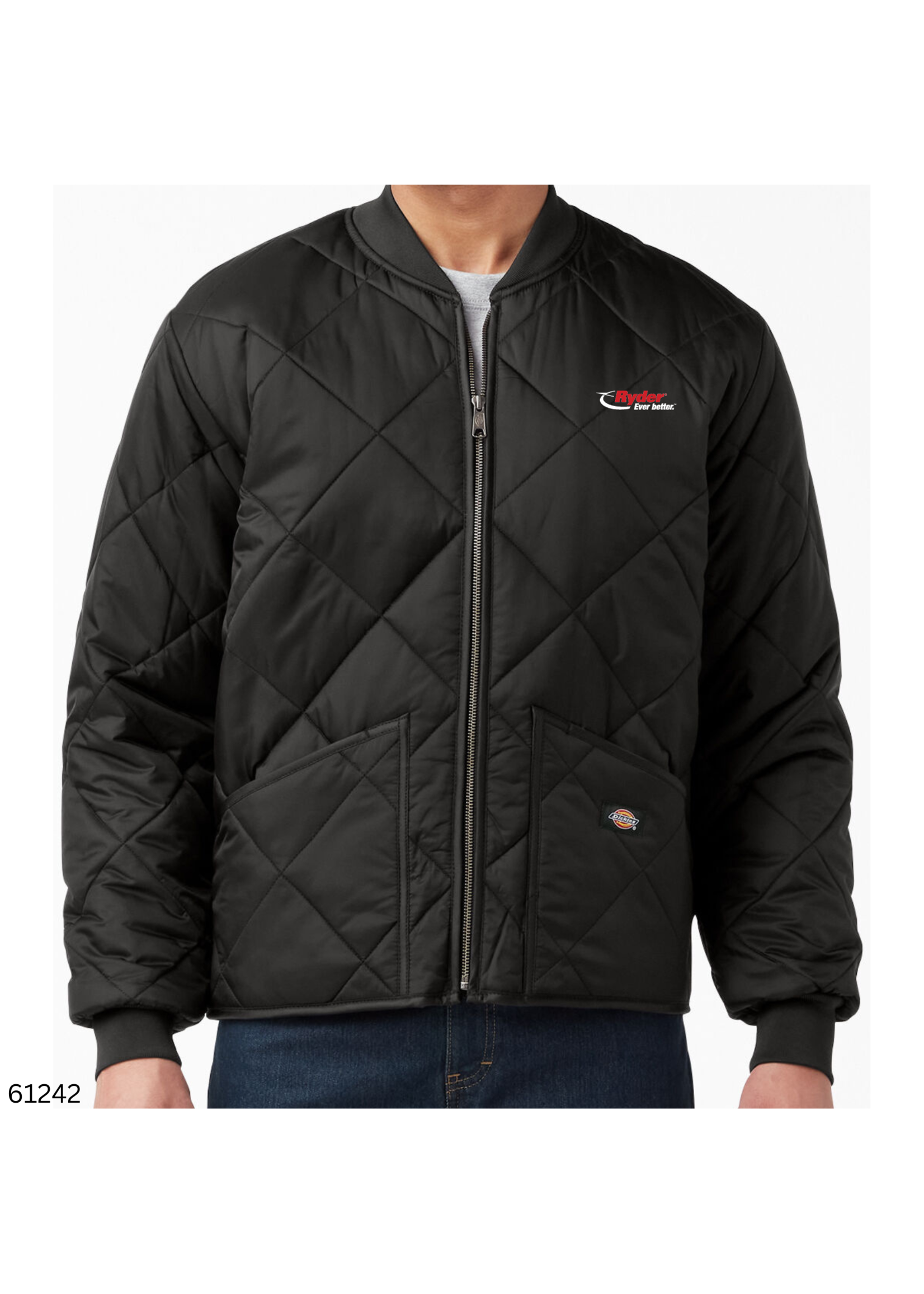 Dickies Dickies Diamond Quilted Jacket - Ryder Logo