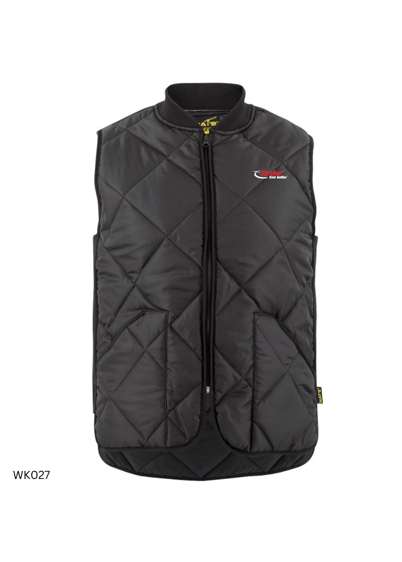 NATS NATS Quilted Work Vest - Ryder Logo