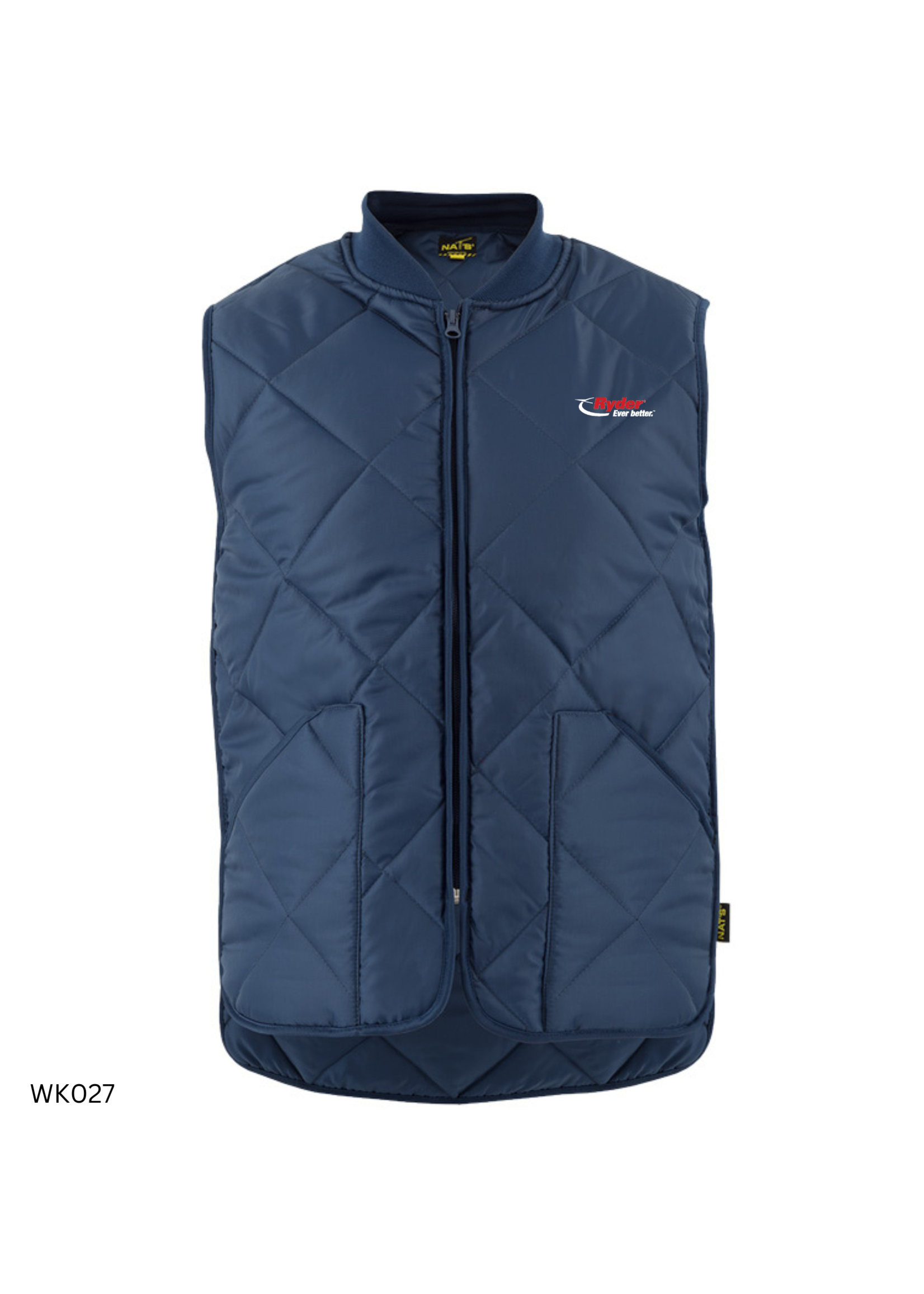 NATS NATS Quilted Work Vest - Ryder Logo