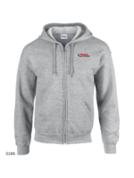 Gildan Gildan Adult Heavy Blend™ 8 oz., 50/50 Full-Zip Hooded Sweatshirt - Ryder Logo