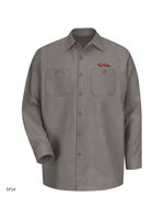 Red Kap RED KAP® Industrial Long Sleeve Work Shirt - Ryder Logo