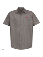 Red Kap RED KAP® Industrial Short Sleeve Work Shirt - Ryder Logo