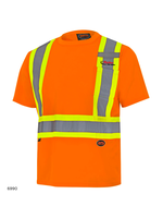 Pioneer Pioneer Hi-Vis Bird's-Eye Safety T-shirt - Ryder Logo