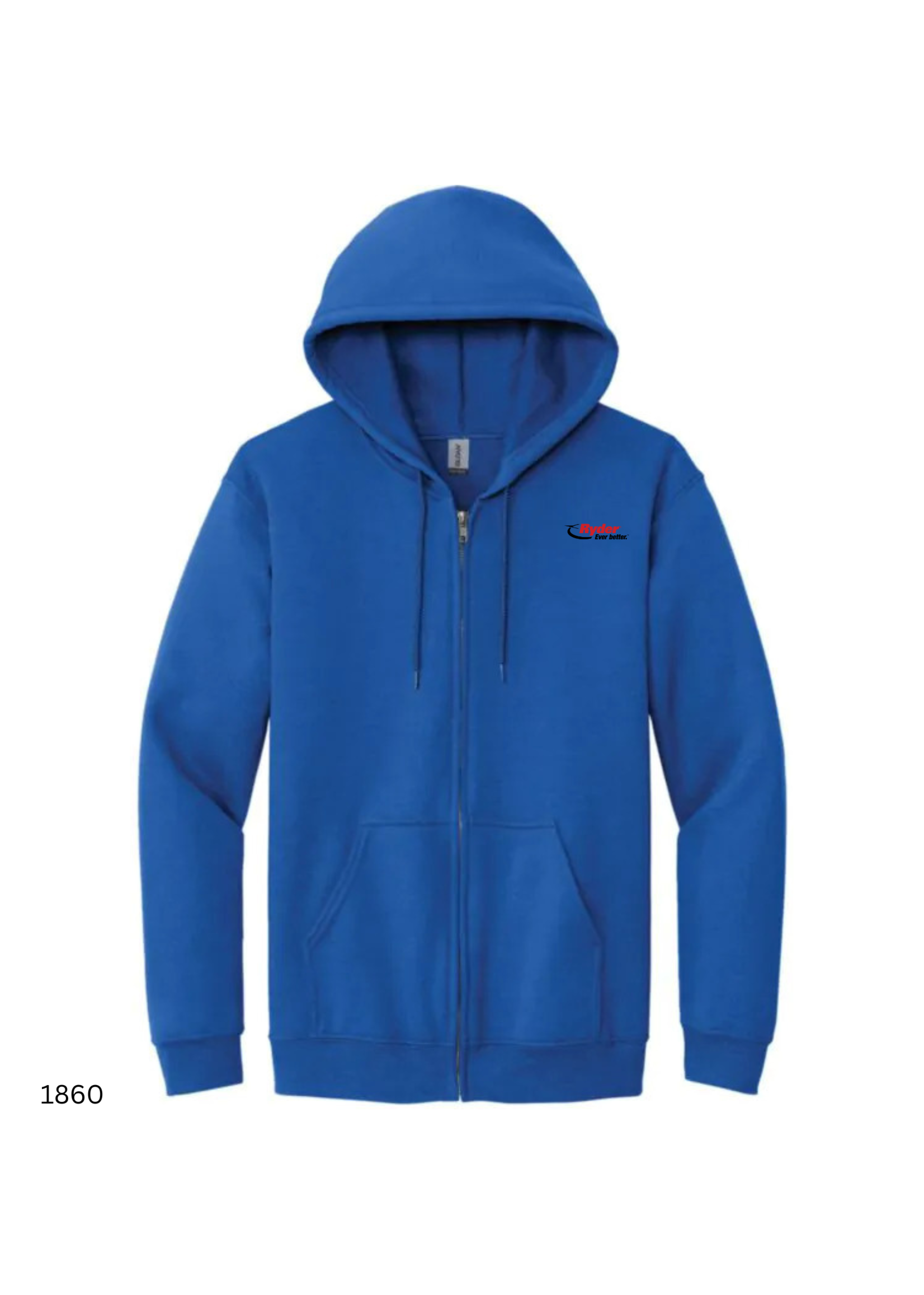 Gildan Gildan® Heavy Blend™ Full Zip Hooded Sweatshirt - Ryder Logo