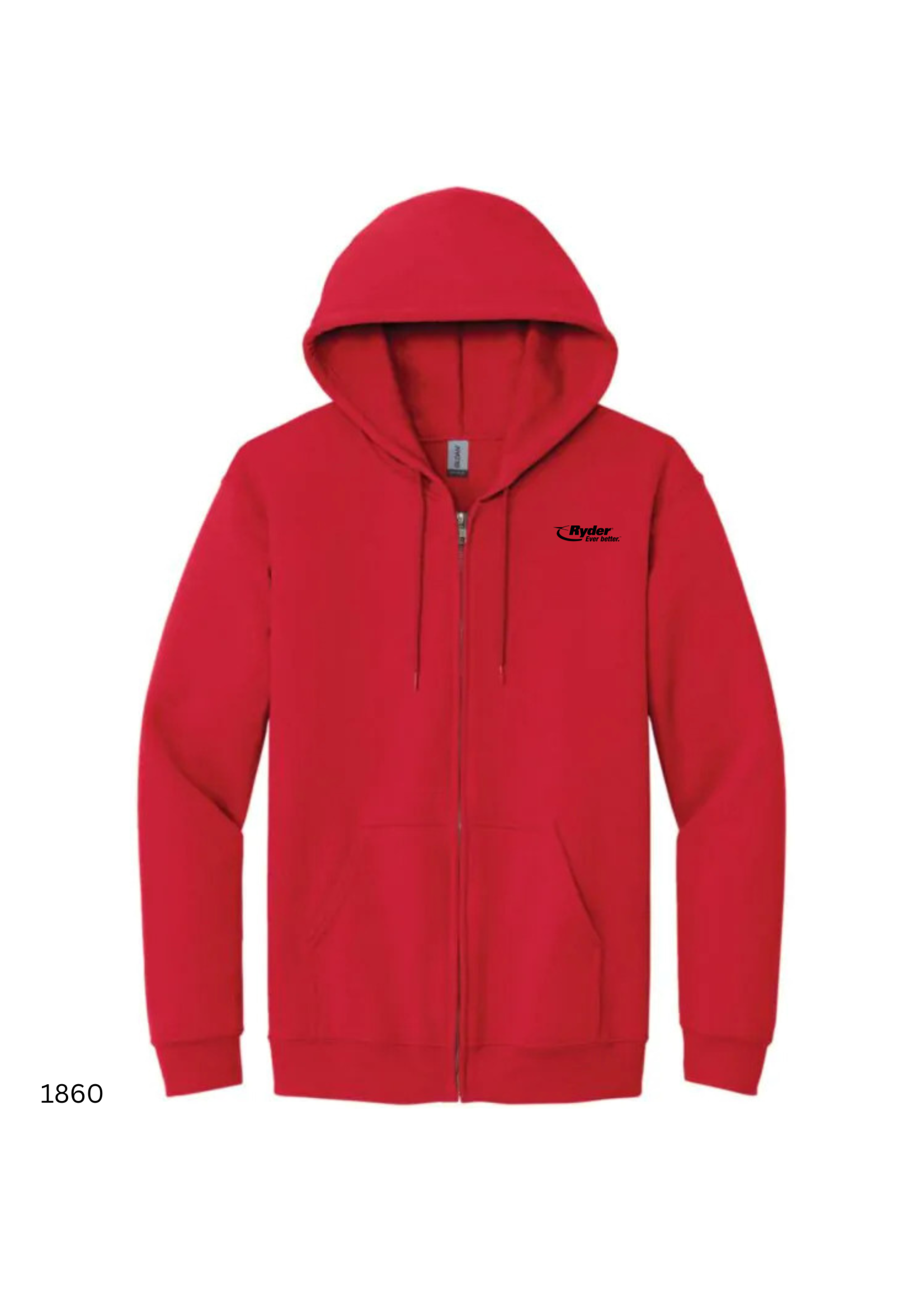 Gildan Gildan® Heavy Blend™ Full Zip Hooded Sweatshirt - Ryder Logo