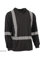 Forcefield Forcefield Hooded Long Sleeve Ultrasoft Technical Tee - Ryder Logo