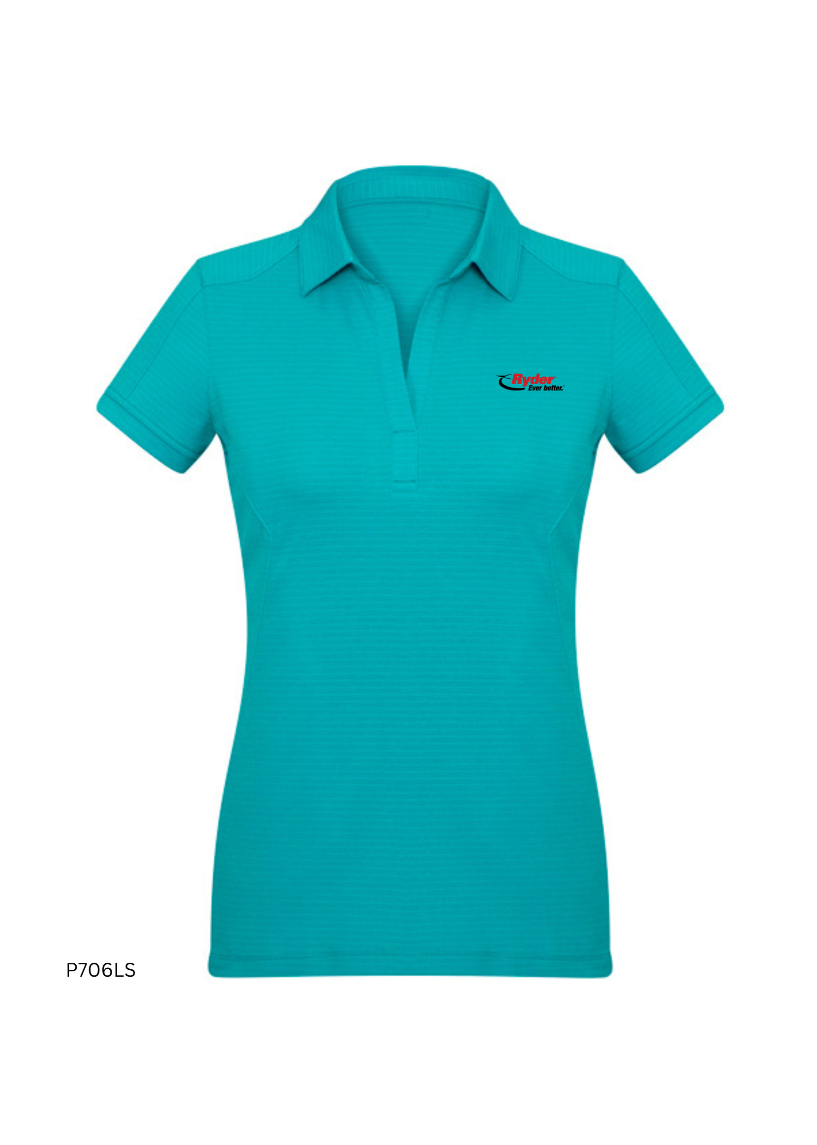 Biz Collection Biz Collection Women's Profile Short Sleeve Polo - Ryder Logo