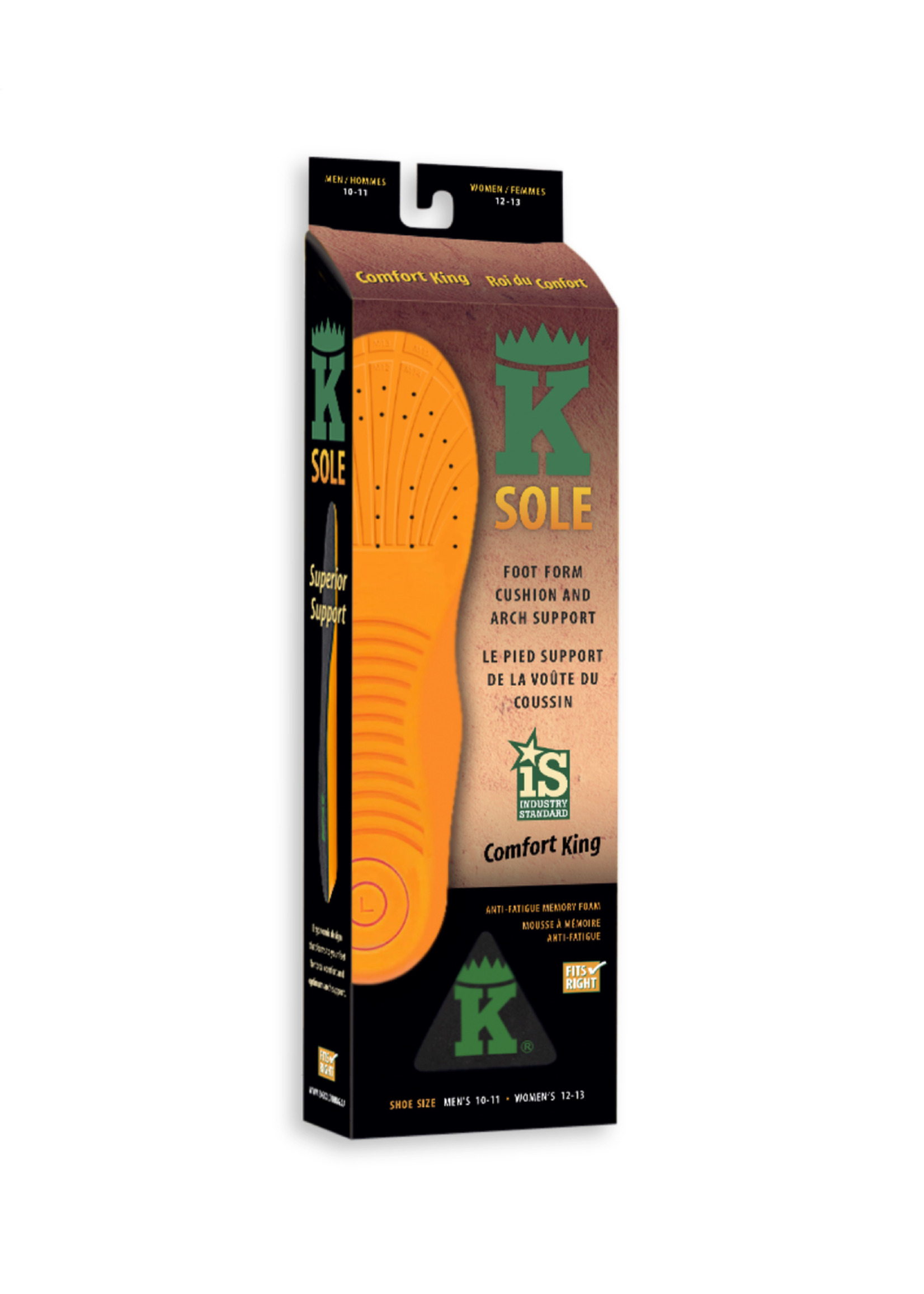 Big K Clothing Big K Clothing Work Boot Insole Cushion and Arch Support