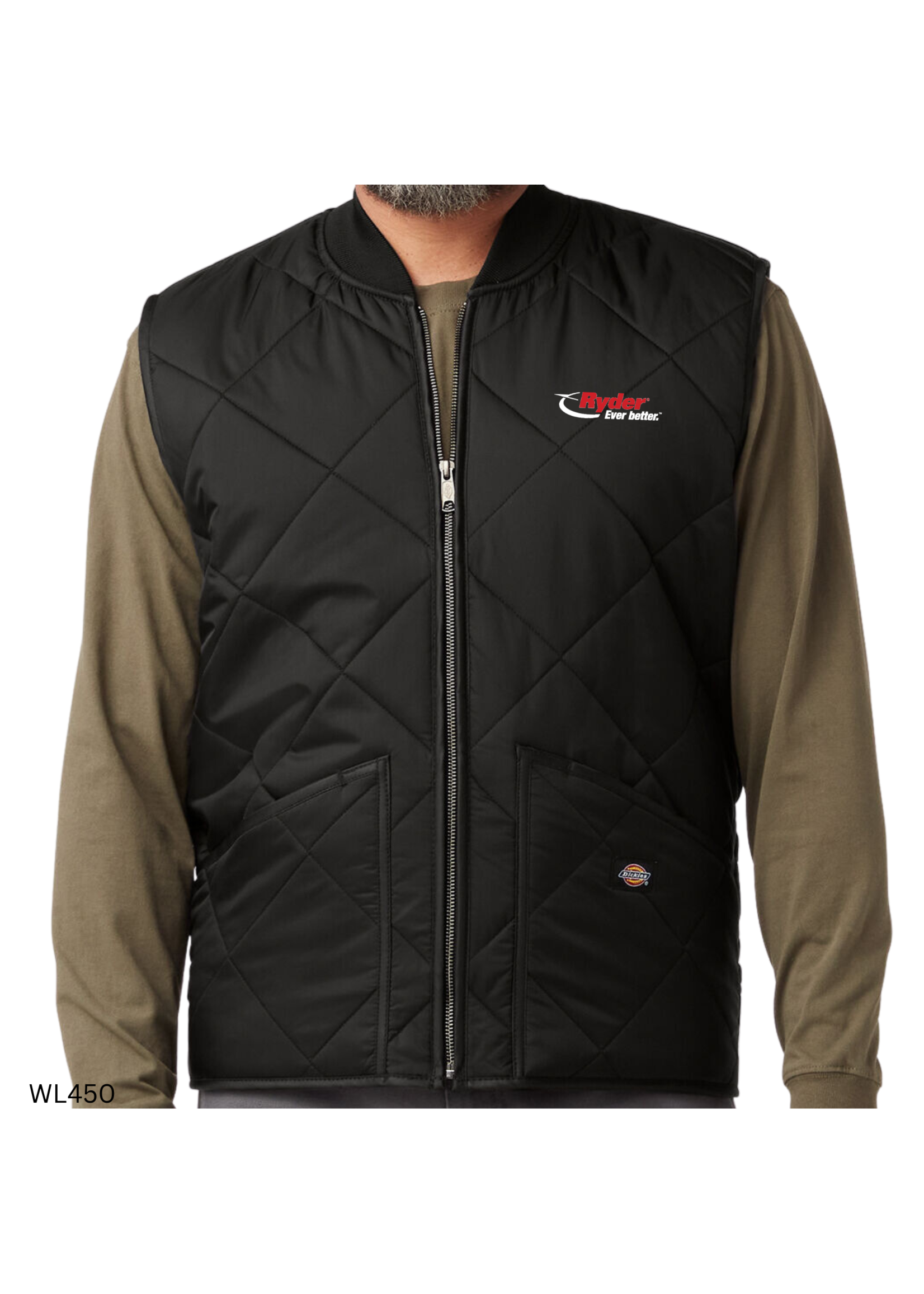 Dickies Dickies Quilted Nylon Vest - Ryder Logo