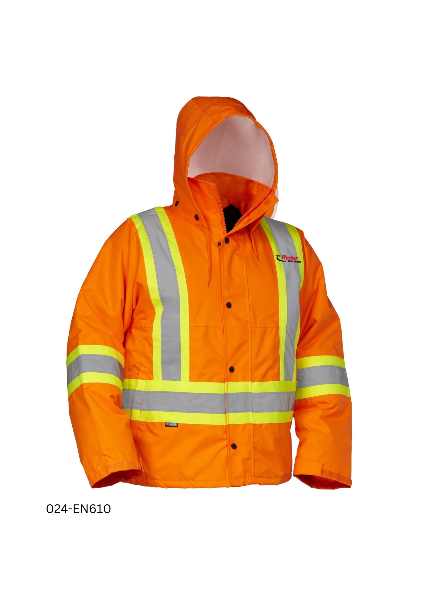 Forcefield Forcefield Hi Vis Safety Driver's Jacket - Ryder Logo
