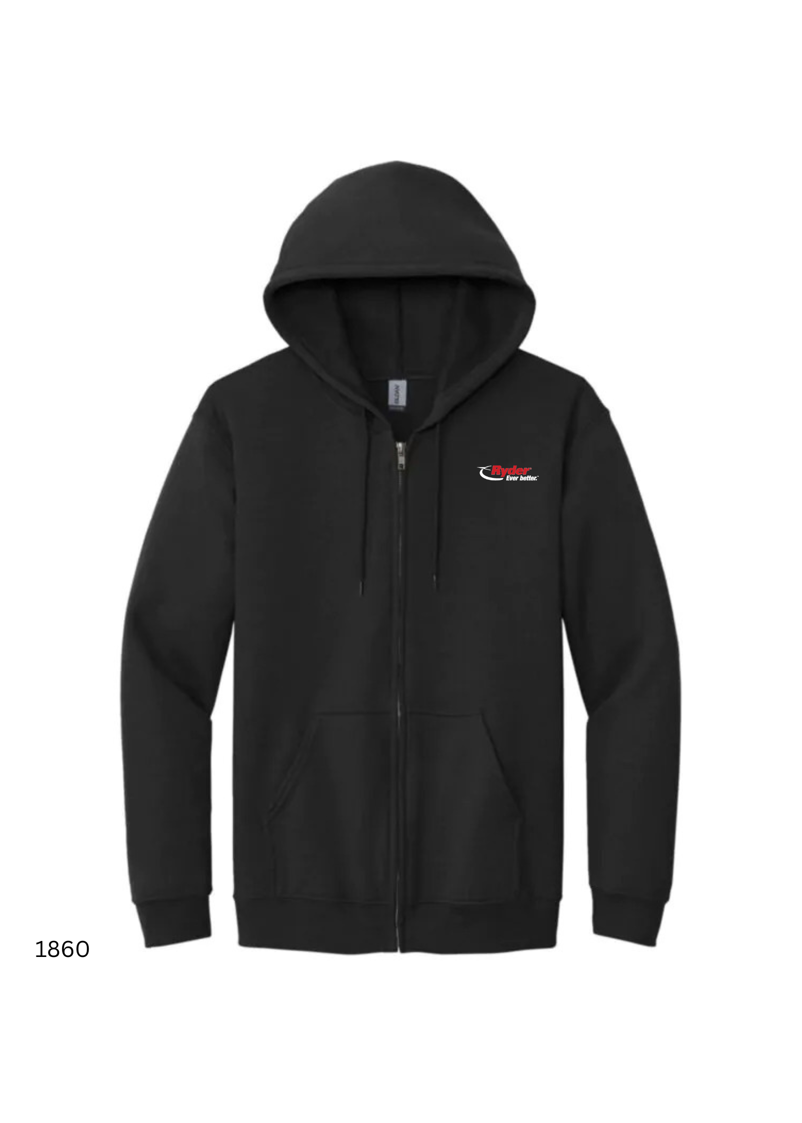Gildan Gildan® Heavy Blend™ Full Zip Hooded Sweatshirt - Ryder Logo