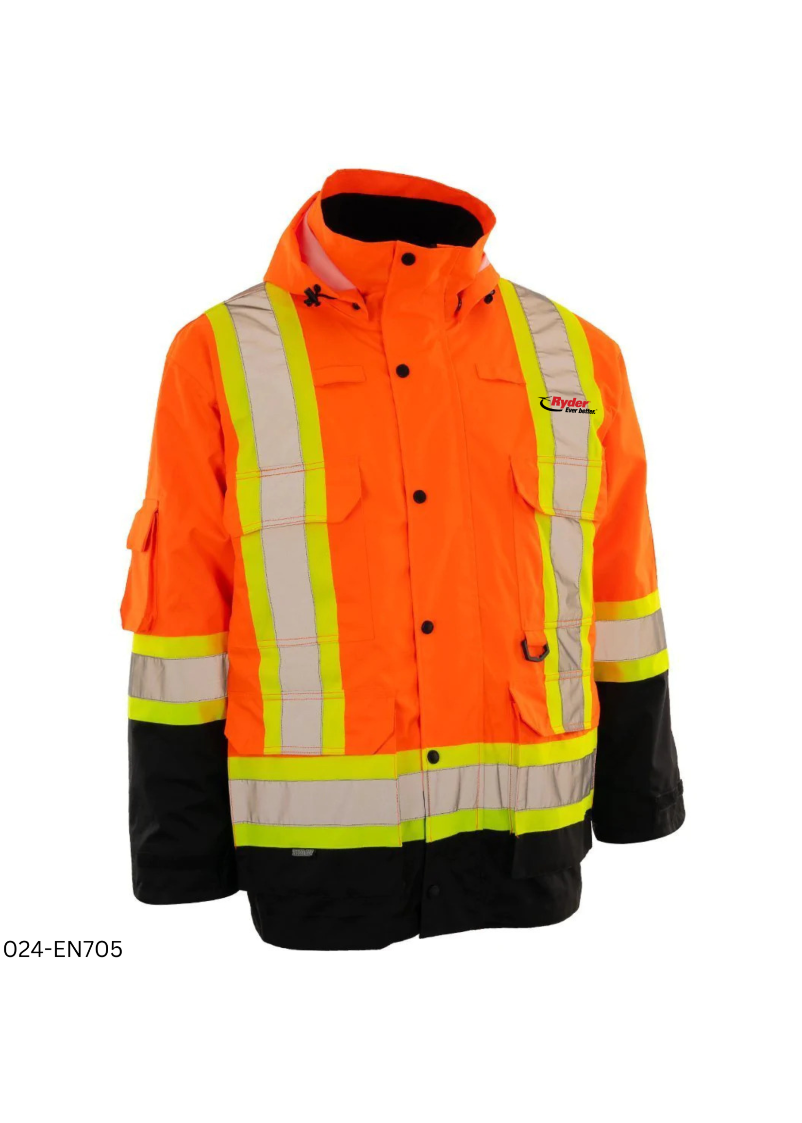 Forcefield Forcefield Re-Engineered 4-in-1 Hi Vis Safety Parka - Ryder Logo