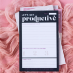 Let's Get Productive Notepad