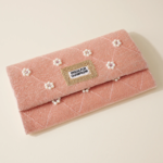 Press For Champagne Beaded Clutch