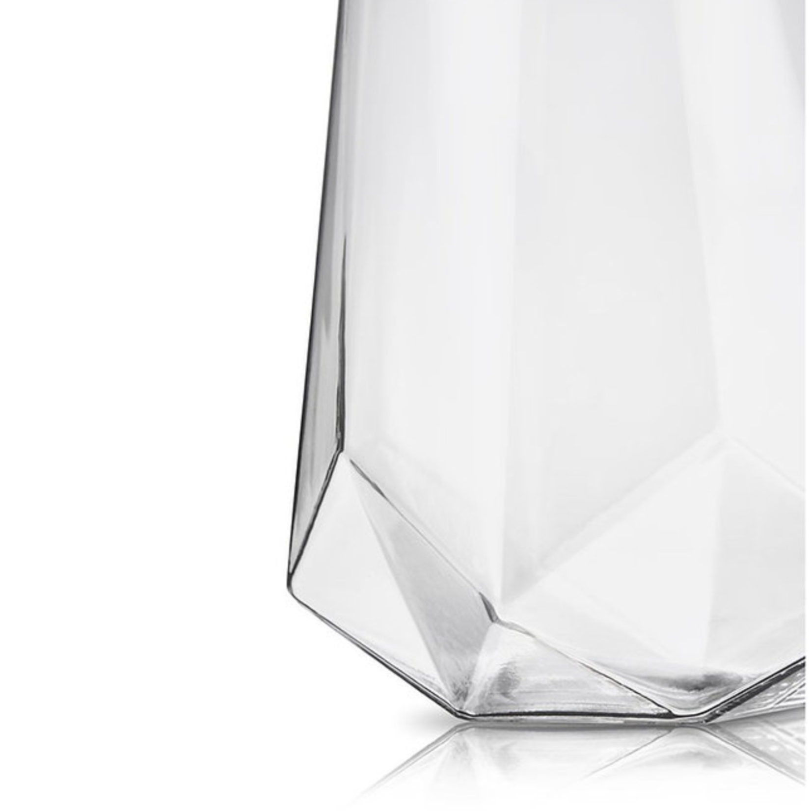 Raye™ Faceted Crystal Wine Glass (Set of 2) by Viski