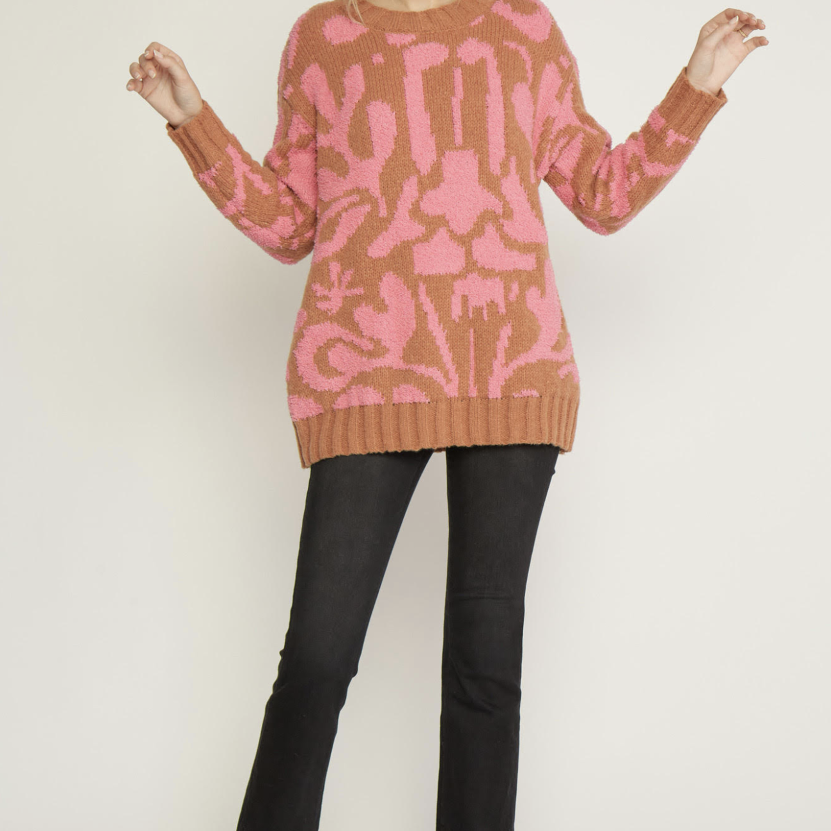 Pink Camel Sweater