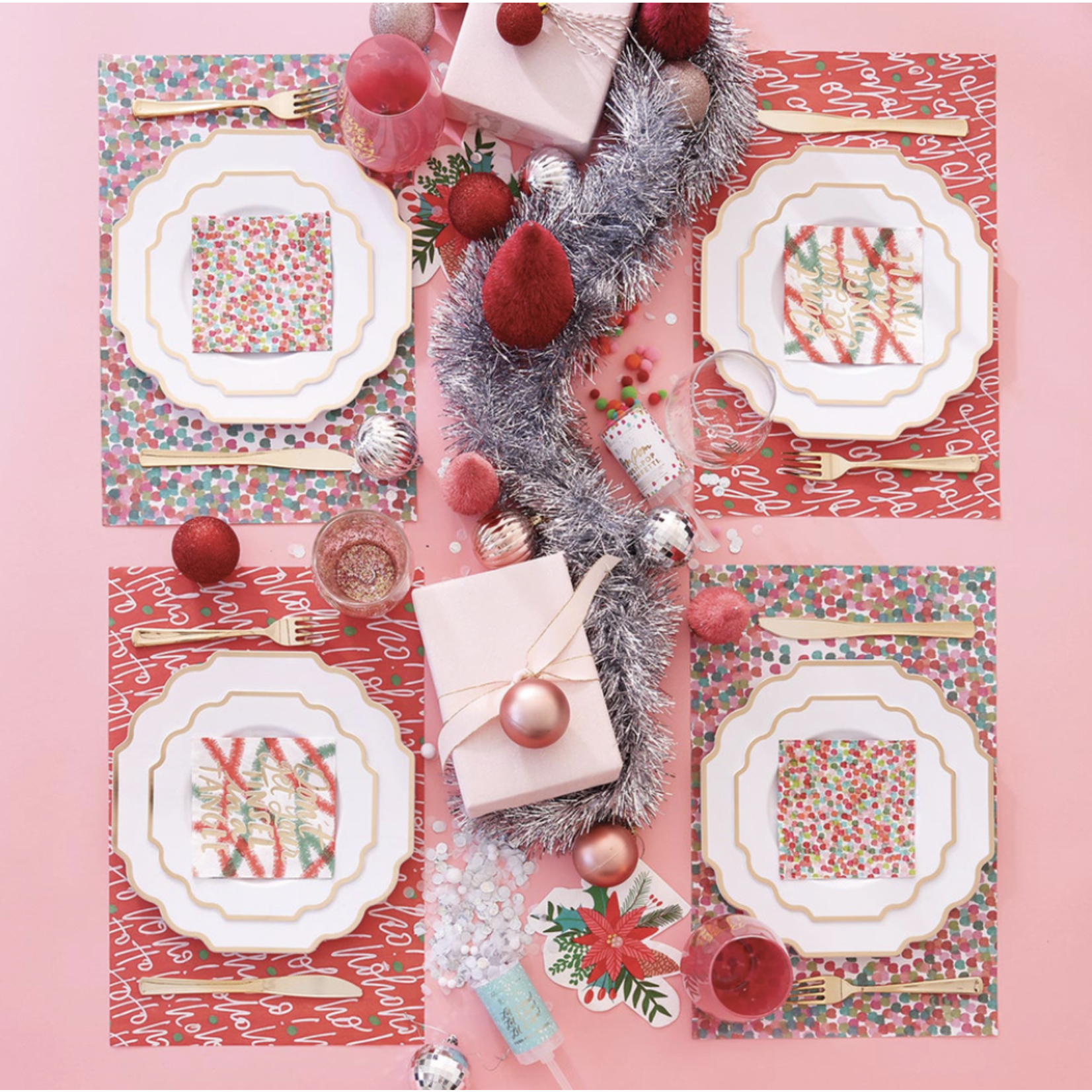 Paper placemat Pom Pom