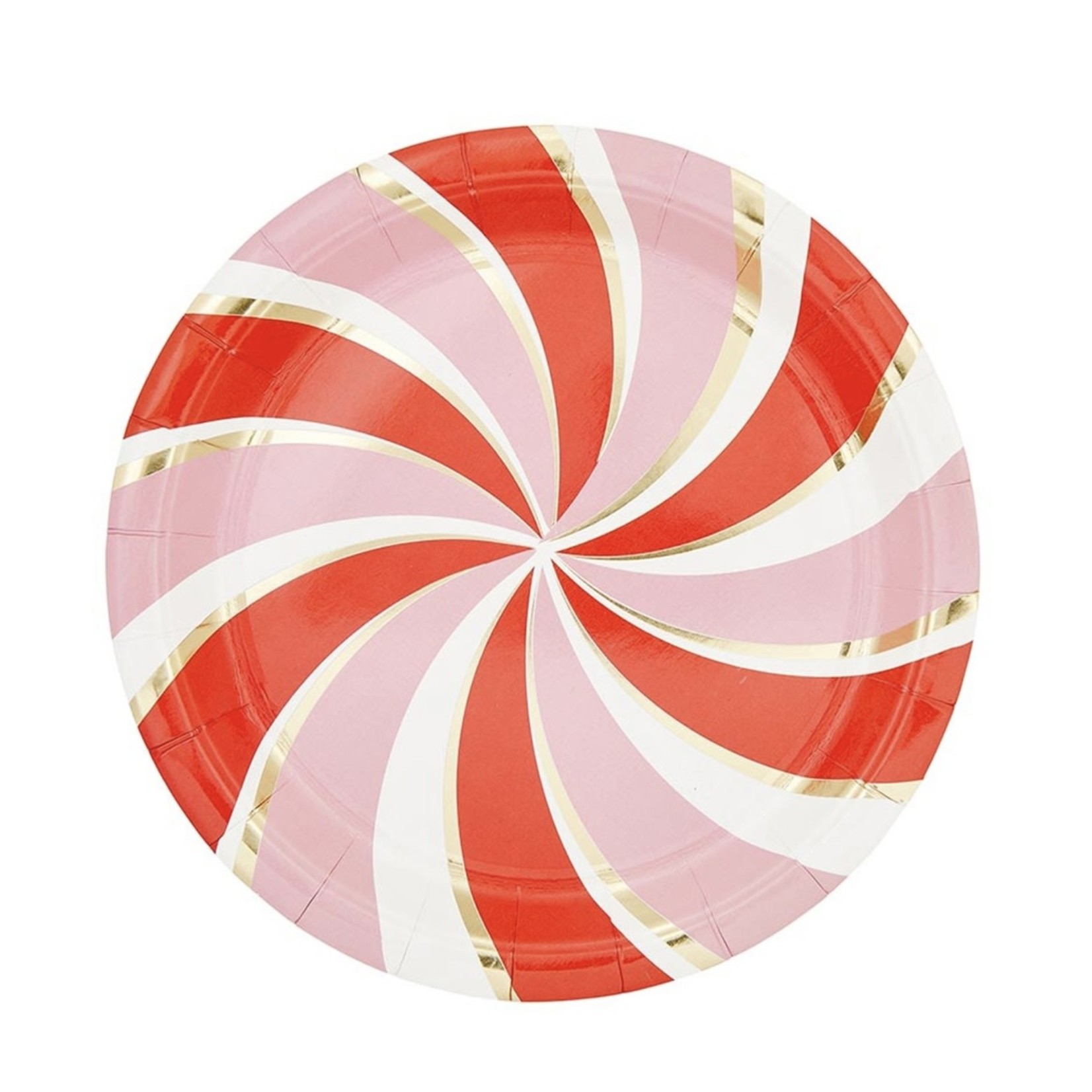 Paper Plates Peppermint