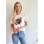 QUEEN Flower Football Tee