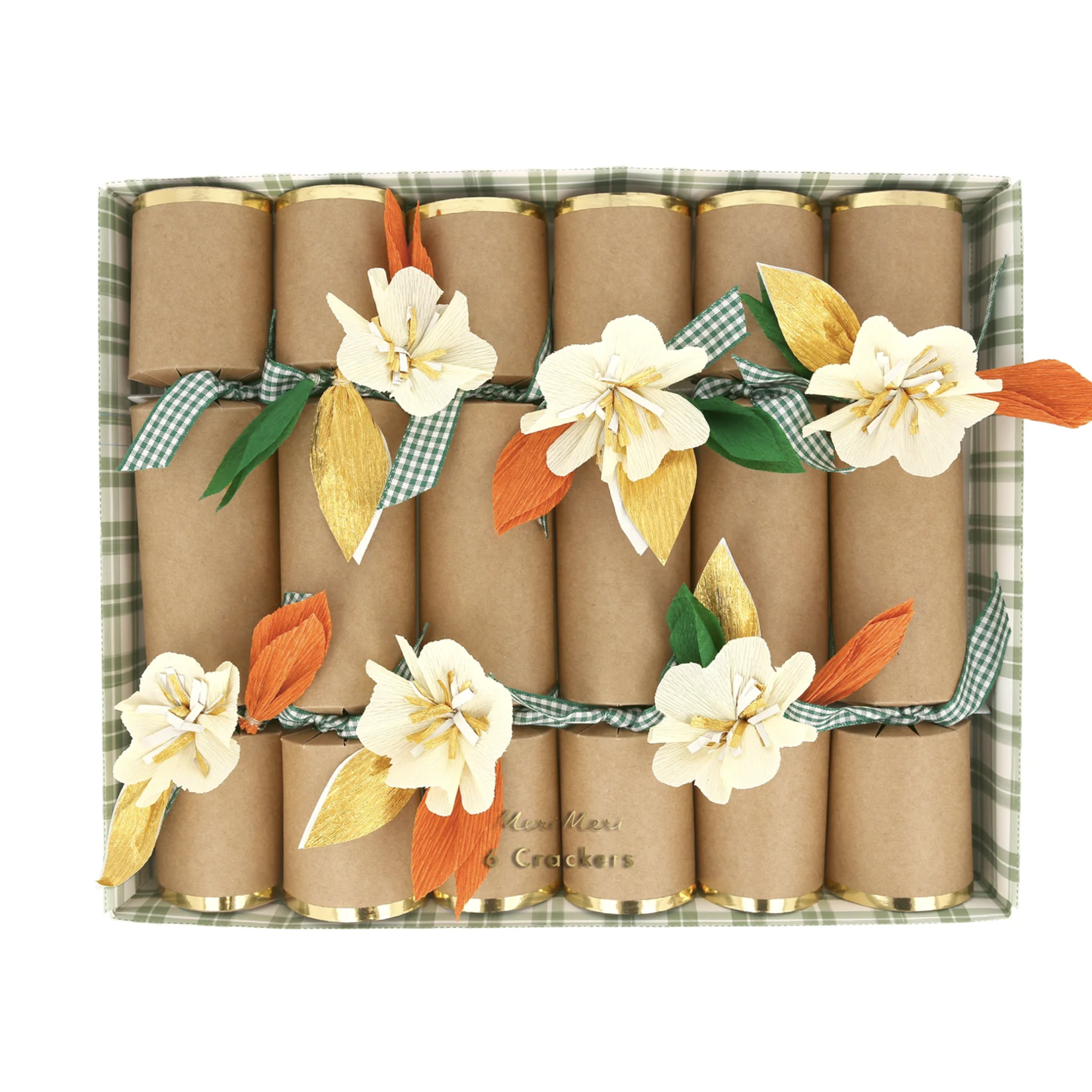 fall flower crackers