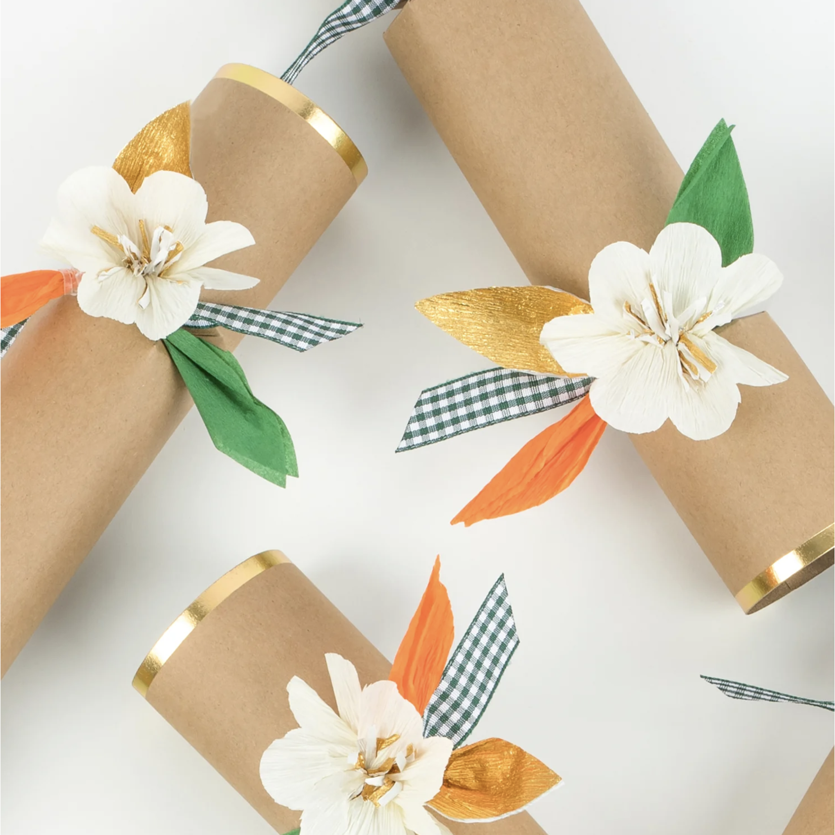 fall flower crackers