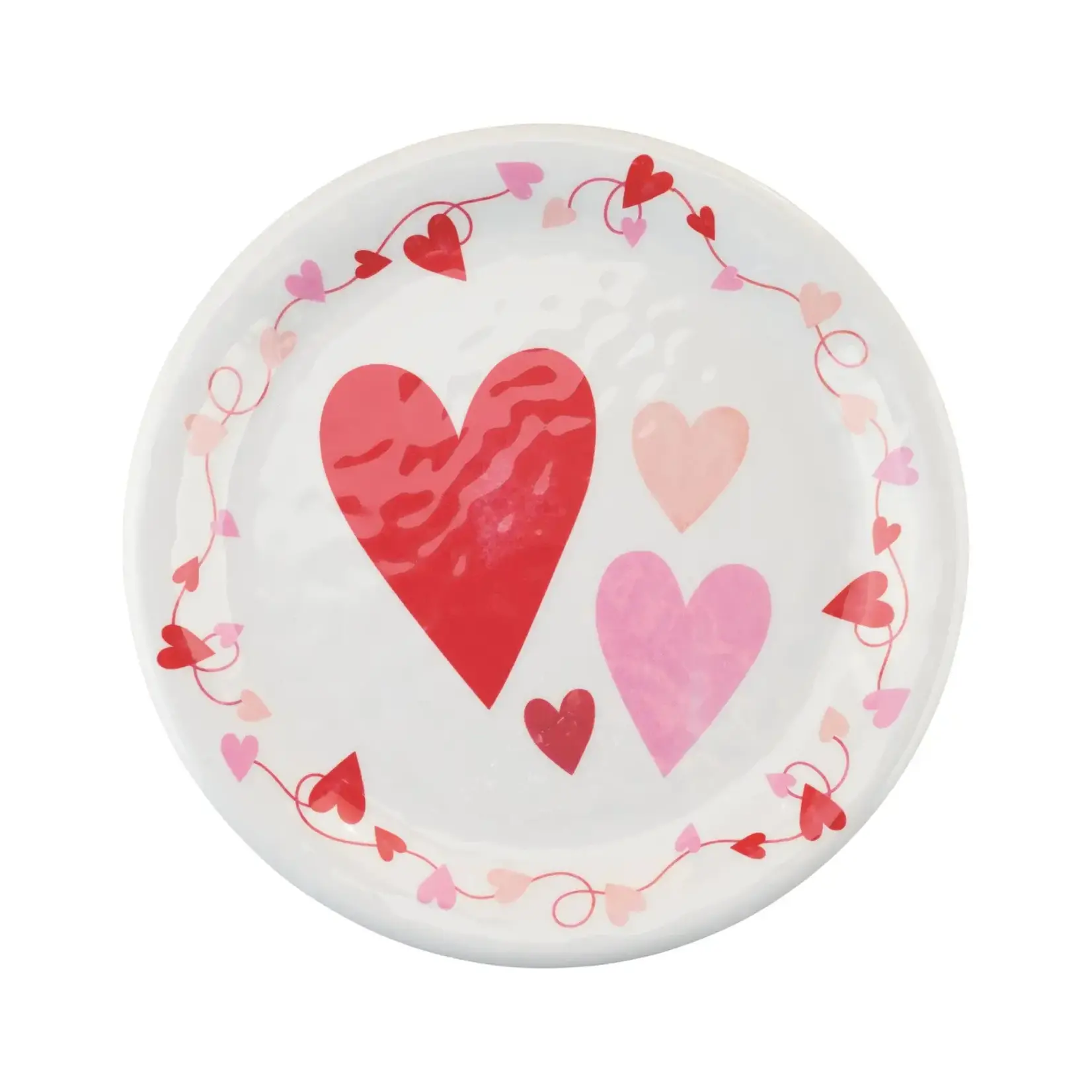 valentine melamine plate