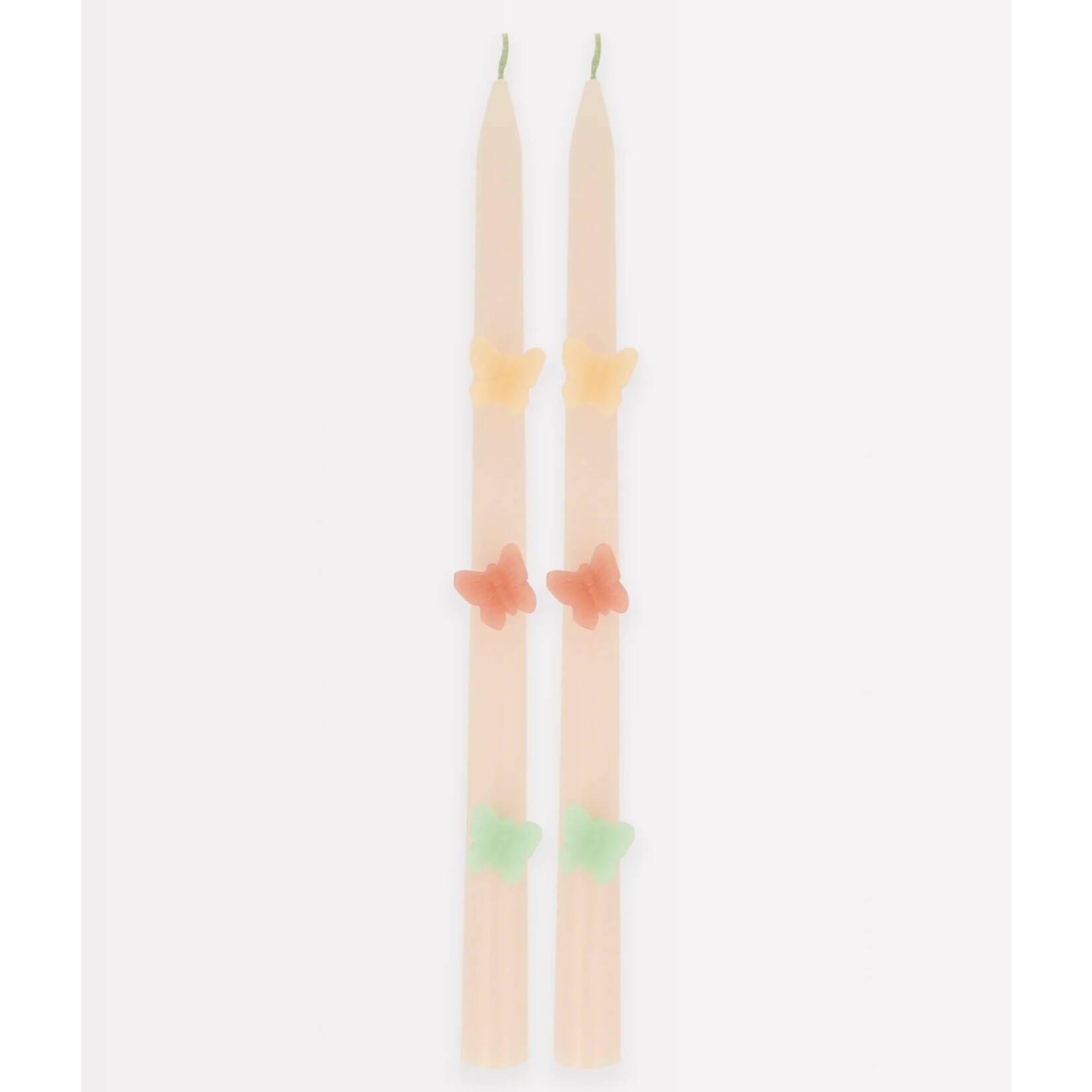 Butterfly taper candles