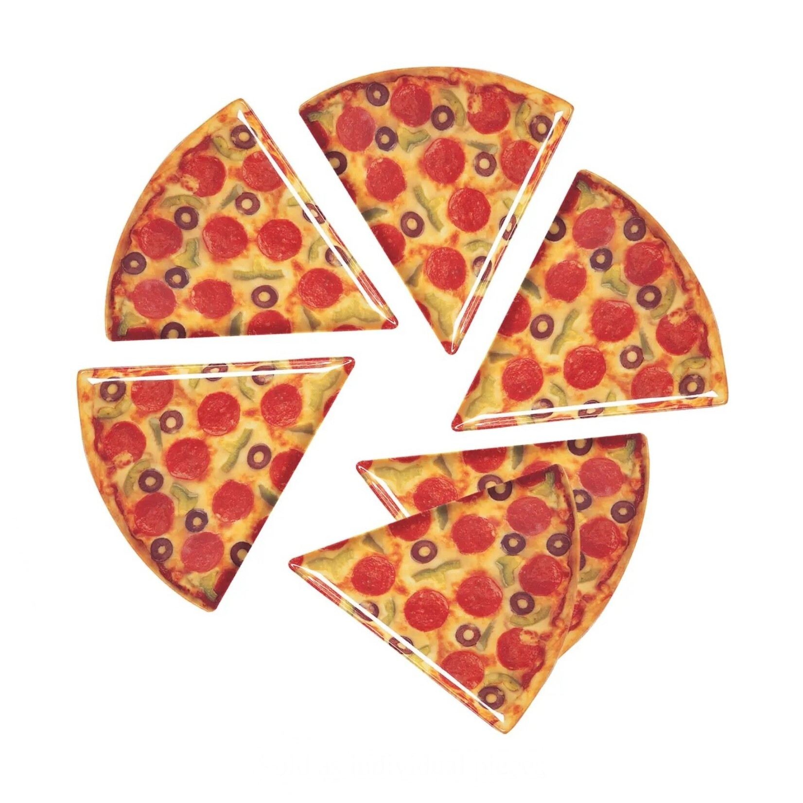 Pizza melamine plate