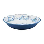 Blue And White Floral Melamine Bowl