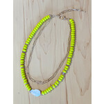 Double Summer Chain  Necklace