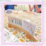 Wooden Card Rack set