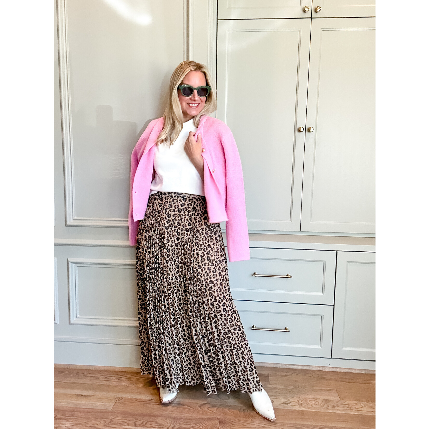 Luxe Bliss Long Slv Embellished Buttons