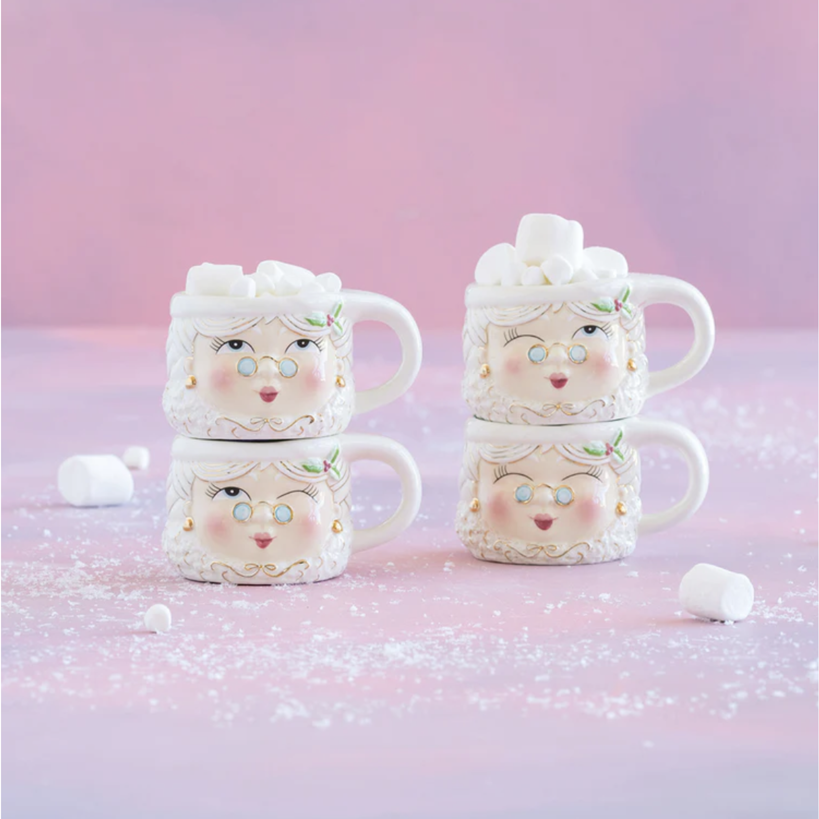 Mrs.Papa Noel Mug