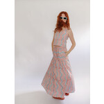 Lou Block Print Skirt