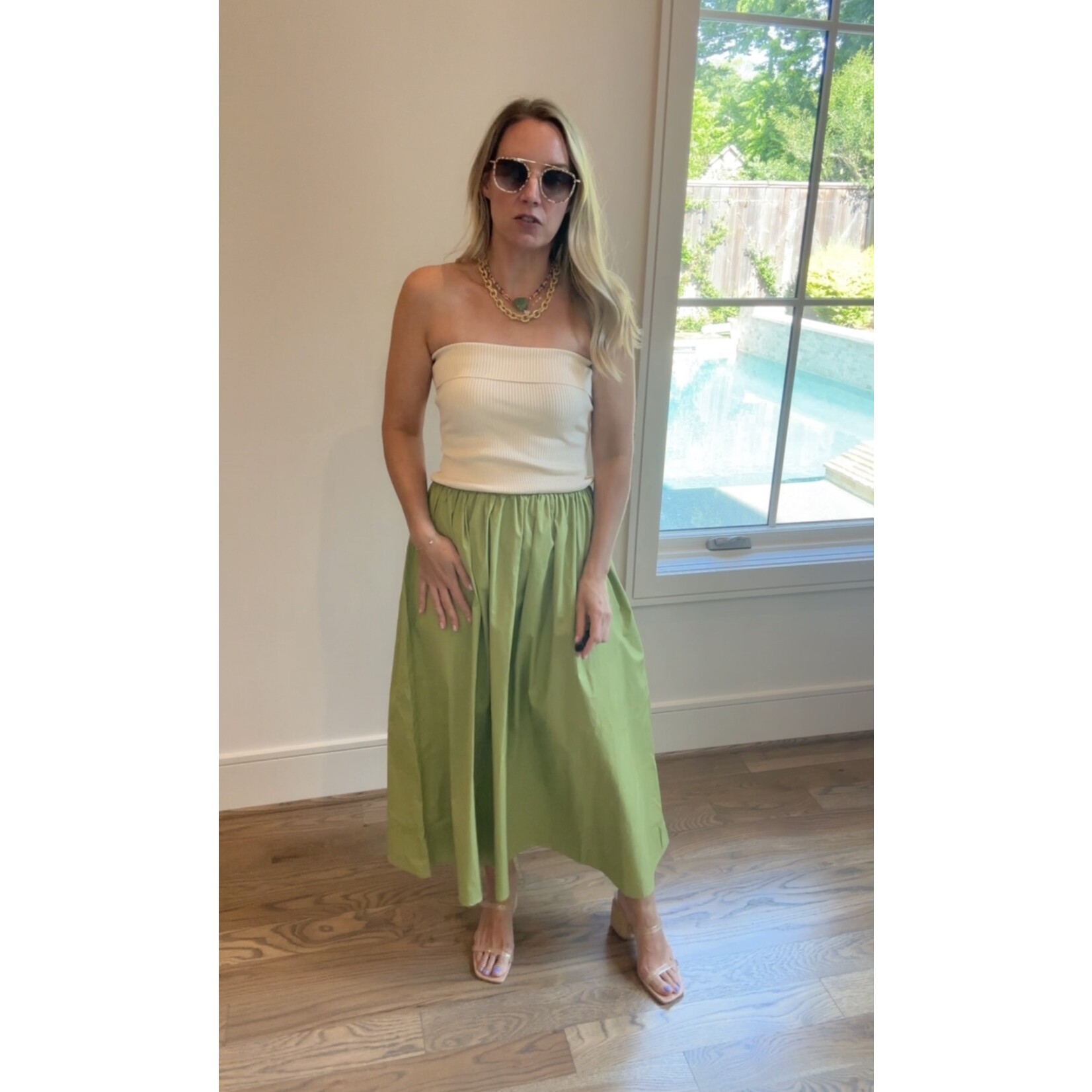 Natalie Strapless Dress