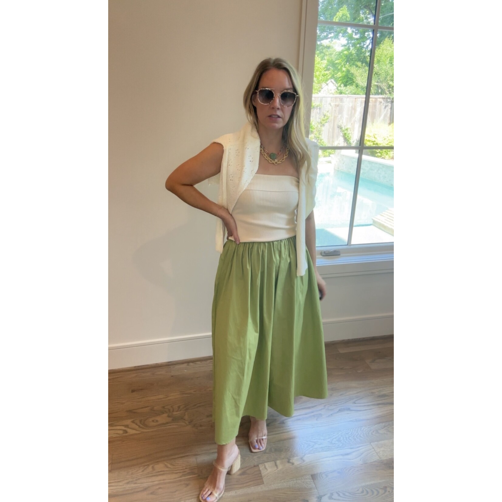 Natalie Strapless Dress