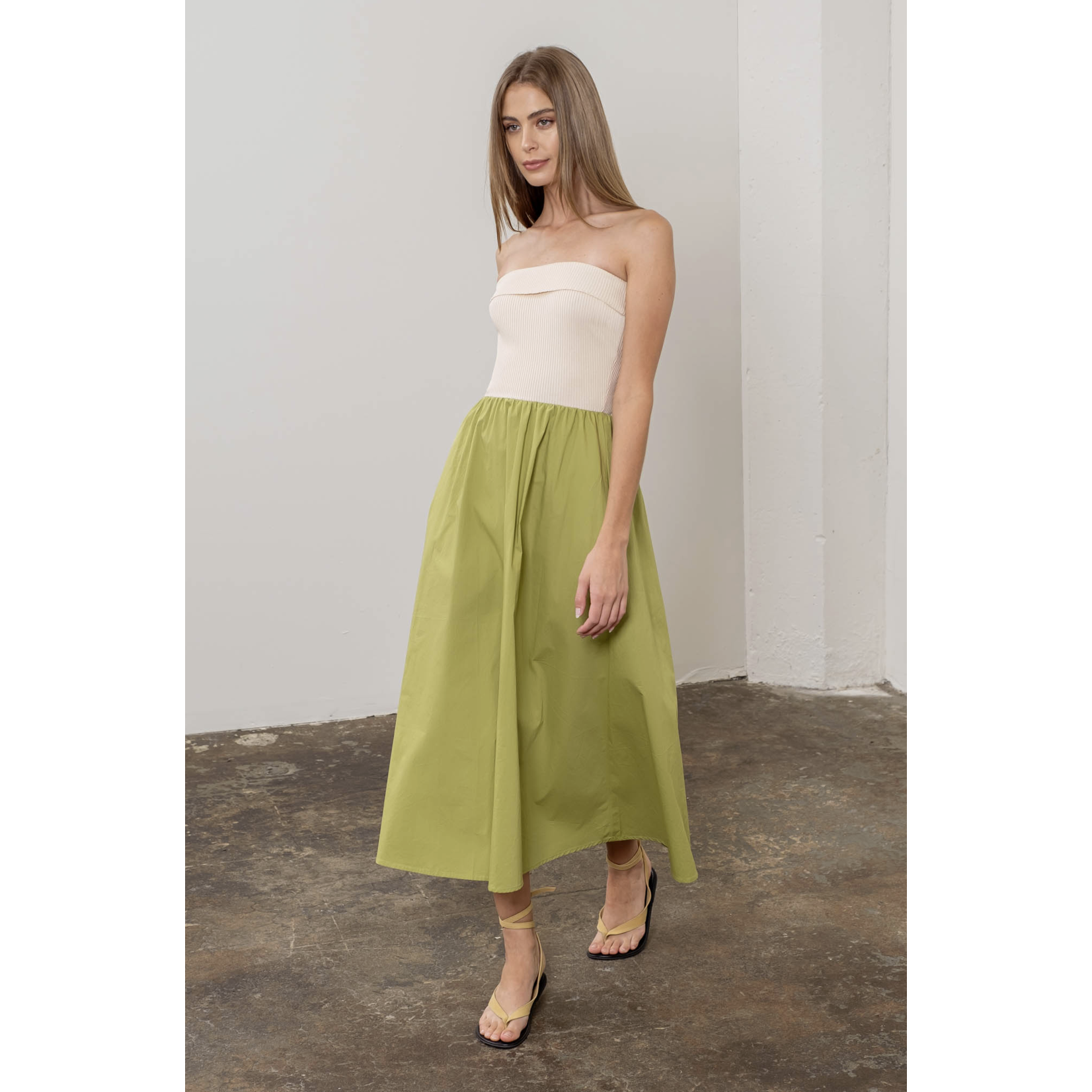 Natalie Strapless Dress