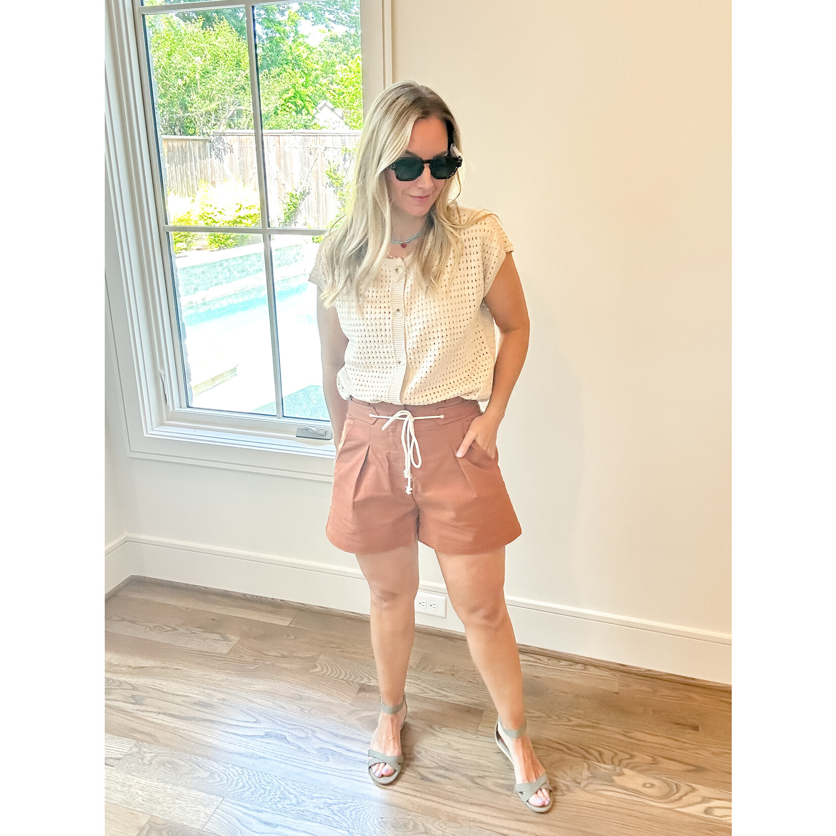 Stella Clay Rope Shorts